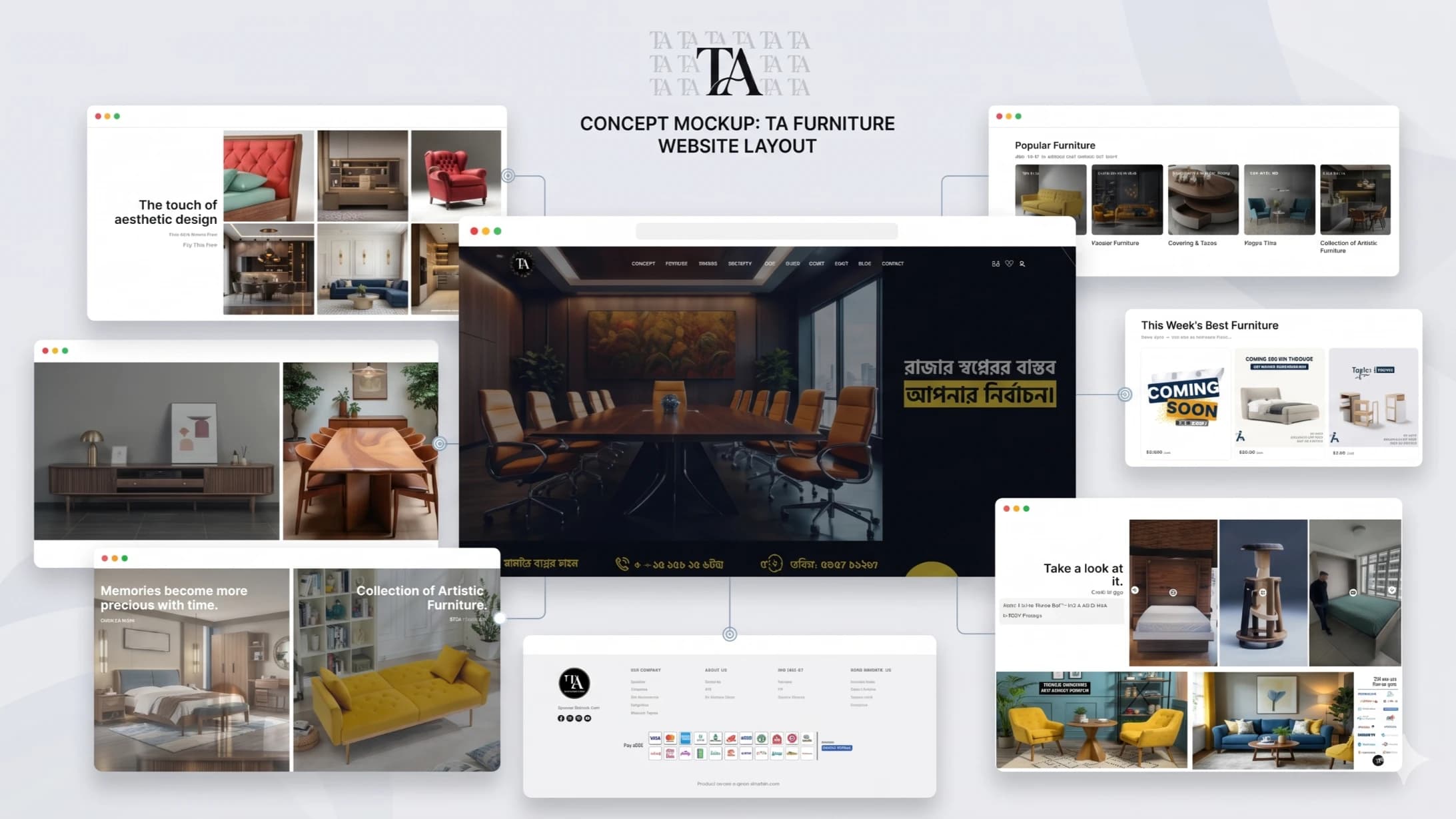 Premium Furniture Website